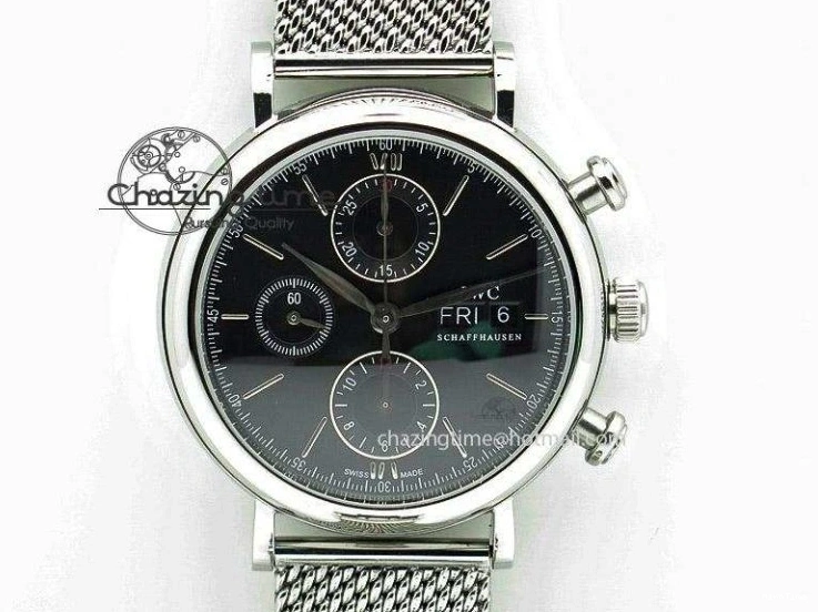 MIROTIME 0519 Ingeniuer St.Laurens SS Black Dial MKF 1:1 V2 Best Edition On Black Leather Strap A Functional 7351
